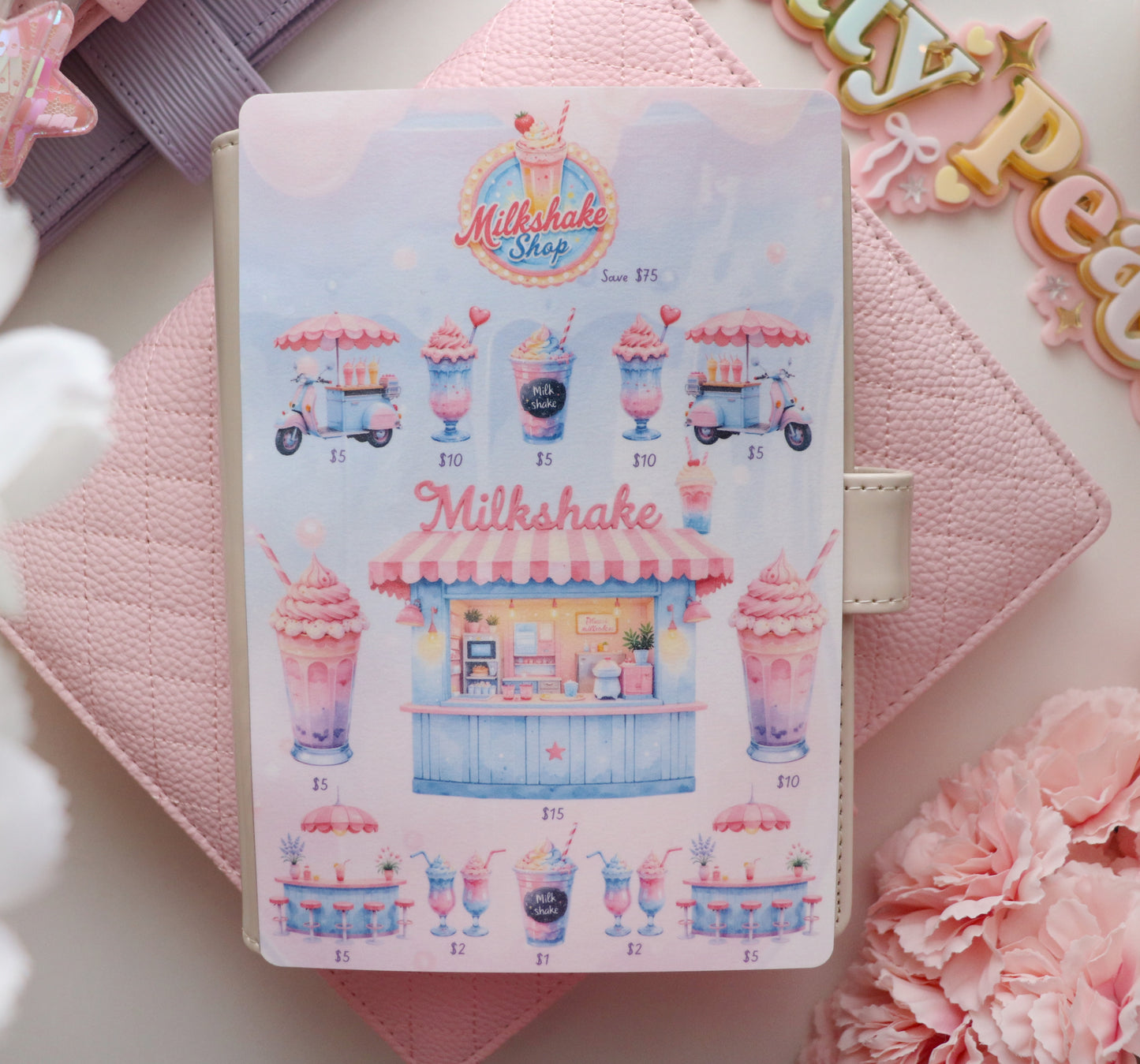 MILKSHAKE SAVINGS TRACKER