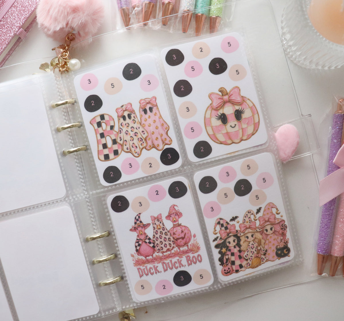 DIGITAL DOWNLOAD- TINY TUCKS A5 ADD ON- DUCK DUCK BOO