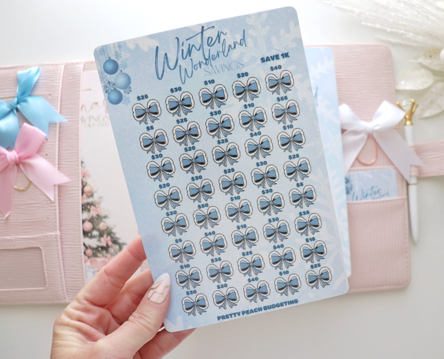 WINTER WONDERLAND A5 DASHBOARD AND TRACKER