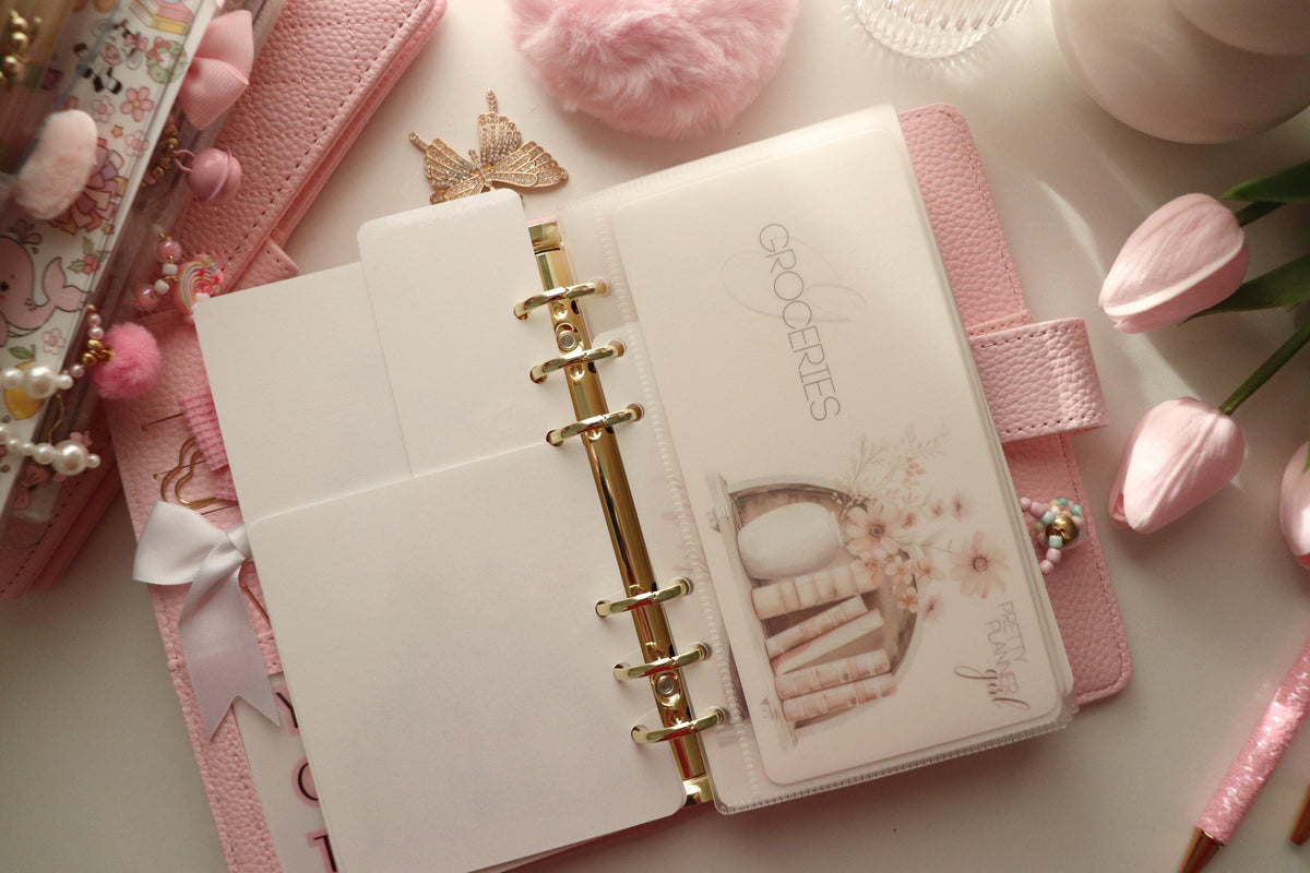 DIGITAL DOWNLOAD- PRETTY PLANNER BINDER SETUP
