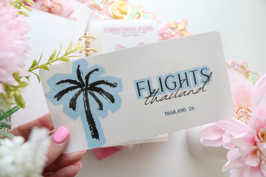DASHBOARD & 6 CUSTOM ENVELOPES - TRAVEL